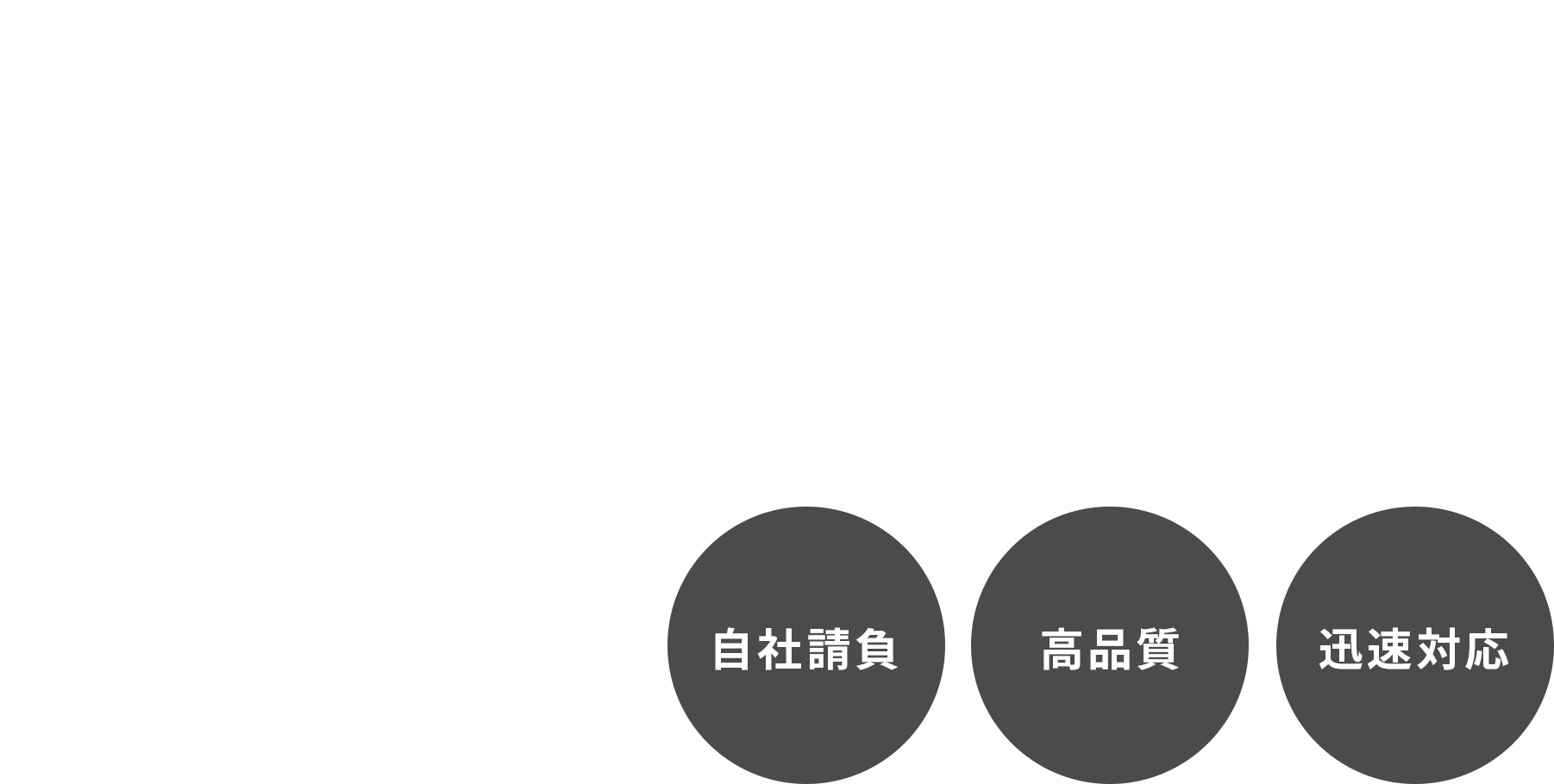 創業1985年 安心と信頼の実績 住宅‧ビル‧マンションの塗装防水工事は当社にお任せください
